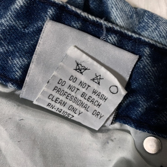 DNM Collection Mens Bleached Slim Fit Jeans Sz 32 - Picture 10 of 10